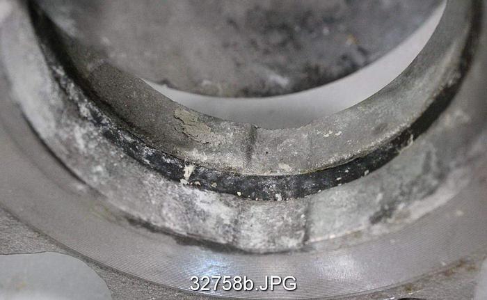 Used Rovalve S17/D04-MH-X 4" Hand Operated Knife Gate Valve #32758