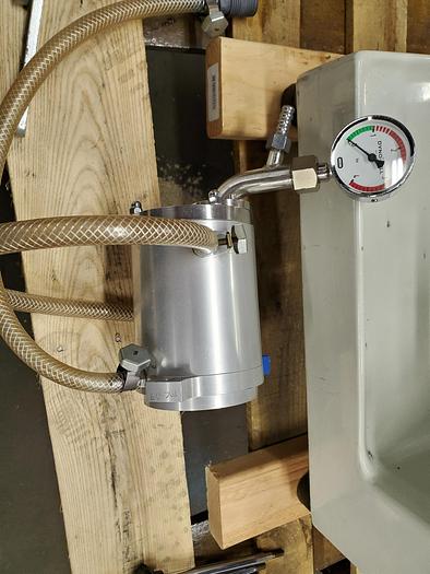 Used 0.6 LITER WAB-GLEN MILLS DYNO MILL HORIZONTAL MEDIA MILL – S/S – JKTD. (#9547)