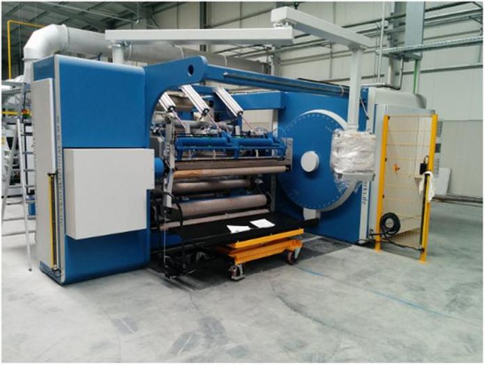 Gebraucht (FGL-1) - Dry fiber and laminate coating production unit (Fiber glass line) - 2000mm