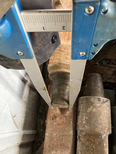 Used 11-1/2" O.D. x 25" L Chisel Bit