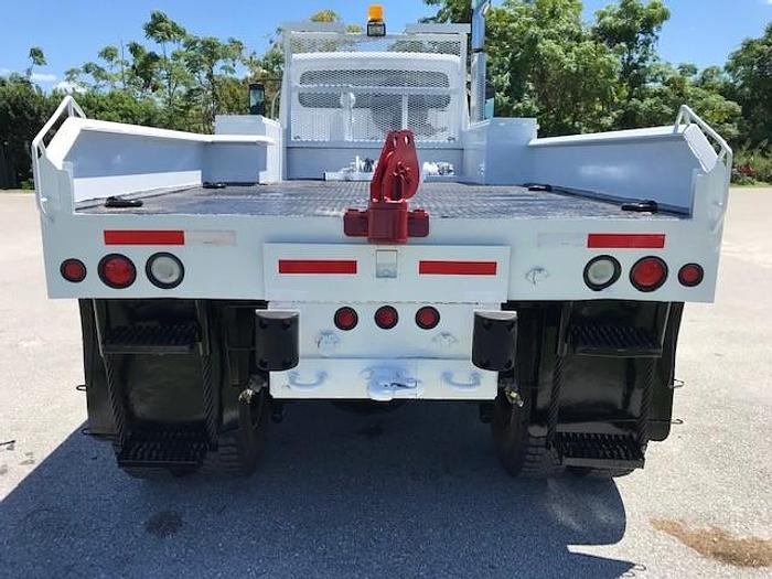 Used 2007 Freightliner M2-106 6X6 12ft Flatbed Winch Truck - C87324