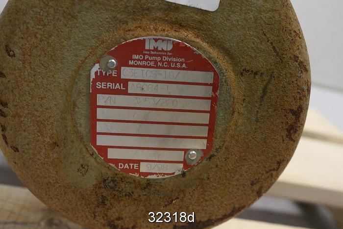 Used Imo C3E1CS-187 Oil Pump #32318