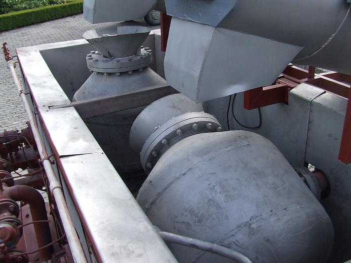 Used Dwuzbiornikowy zespół do ciśnieniowego oparzania naskórka warzyw korzeniowych