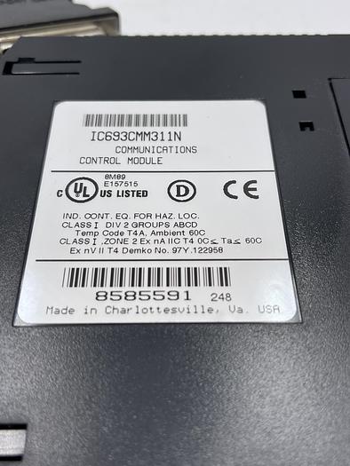 Used GE IC693CMM311N