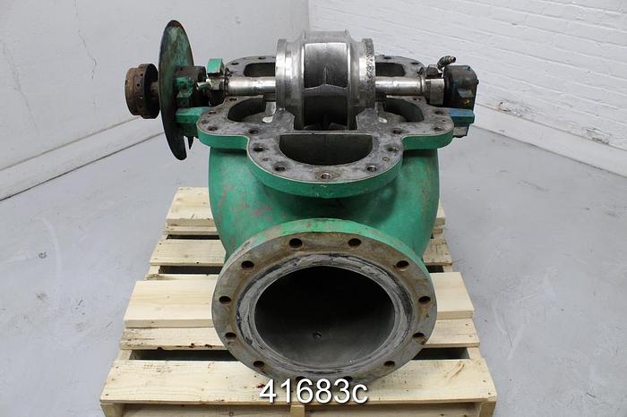 Used Goulds 3410 Split Case Pump 12x14x15, SS Casing #41683