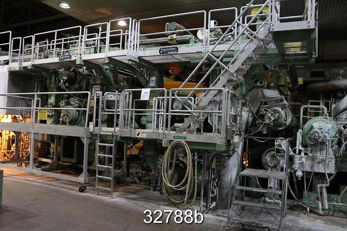 Used Mitsubishi Paperchine 186" Shoe Press #32788