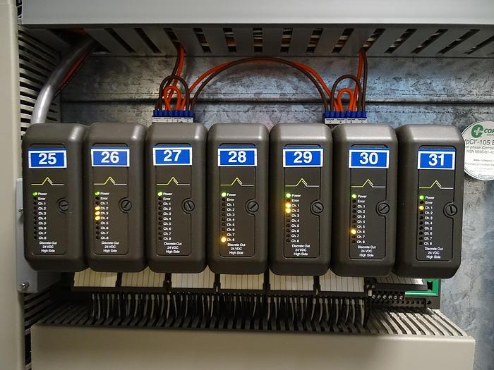 Used FISHER-ROSEMOUNT DELTA V POWER SUPPLY SYSTEM AND COMPONENTS