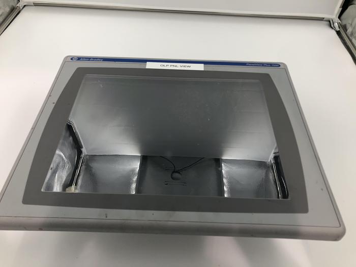 Used ALLEN BRADLEY PANELVIEW PLUS 1500 DH+/DH485/RIO WITH COLOR TOUCH DISPLAY MODULE