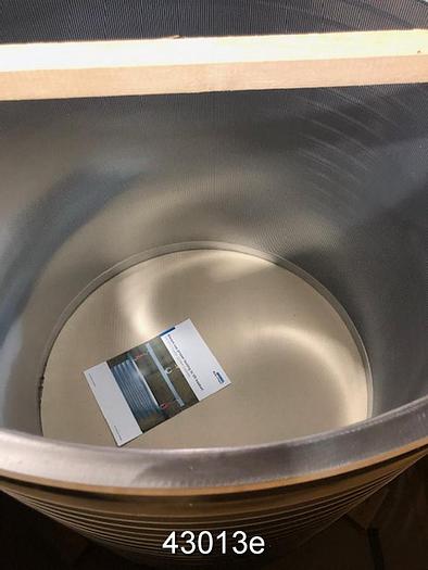 Used Voith MSM 08/08 Tertiary Fine Screen Valeo Design P 05-35-10 Profile .20mm Slots #43013