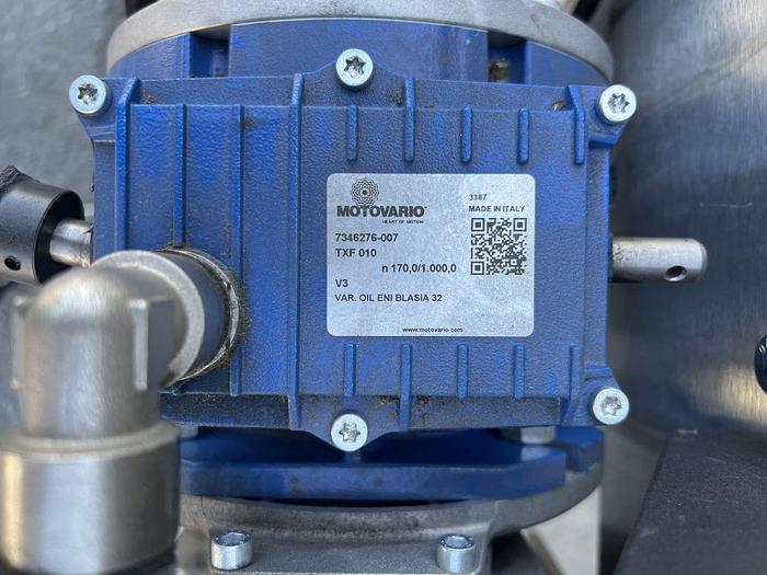 Used Table, Accumulation, 48" x 8', S/St, 1 HP #S744848