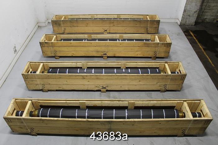 Unused Edge Wallboard Chilled Iron Calender Roll, 10"x 106" #43683