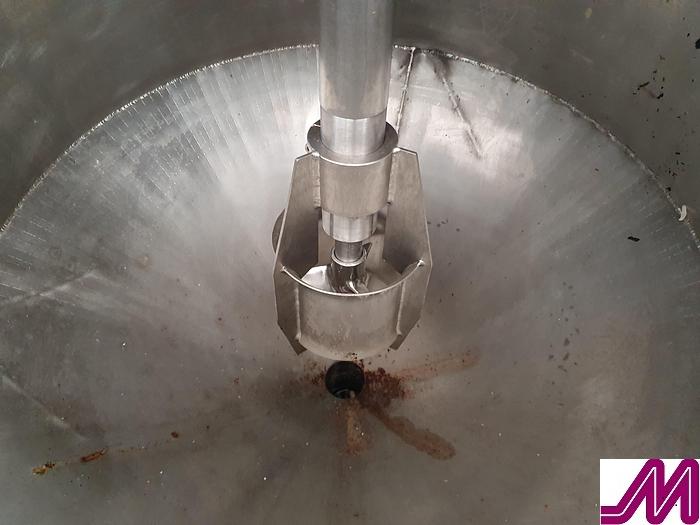 Used 120 Litre Stainless Steel Mix Tank with Ytron Mixer