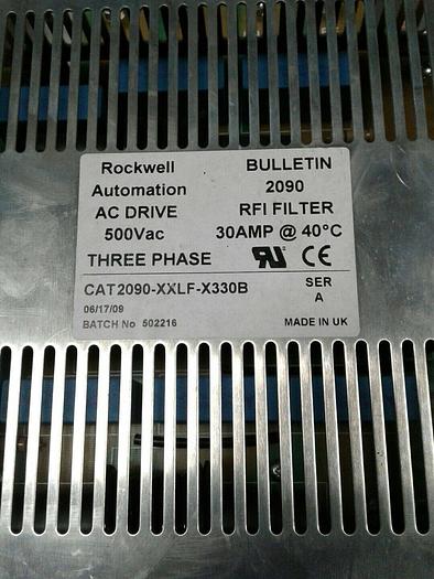 Used ALLEN BRADLEY 2090-XXLF-X330B SER. A AC DRIVE