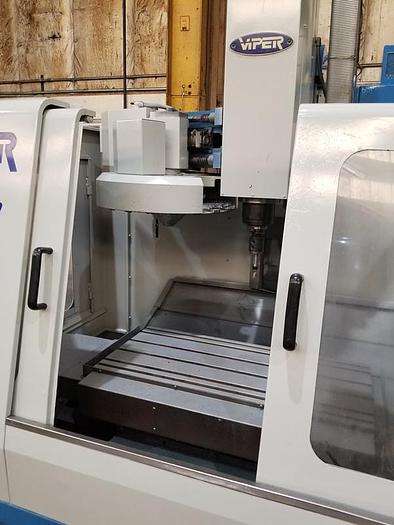 Used Mighty Viper Vertical, V850, 18" X 48" Table, 6000 RPM, 20 HP, 20 ATC, Mitsubishi 520