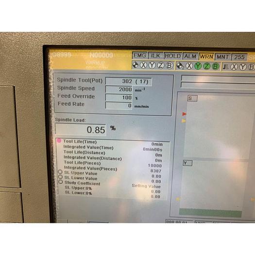 Used Makino A-71 Horizontal Machining Center