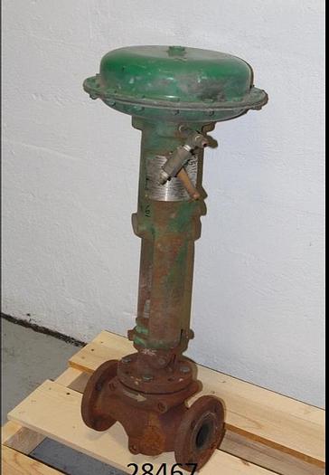 Used Fisher Ed Steam Control Valve, 2", #28467