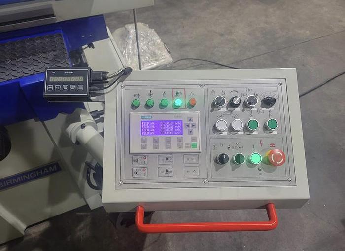 Used Birmingham 3-Axis Precision Auto Surface Grinder 8" x 18" WSG-818 AHD