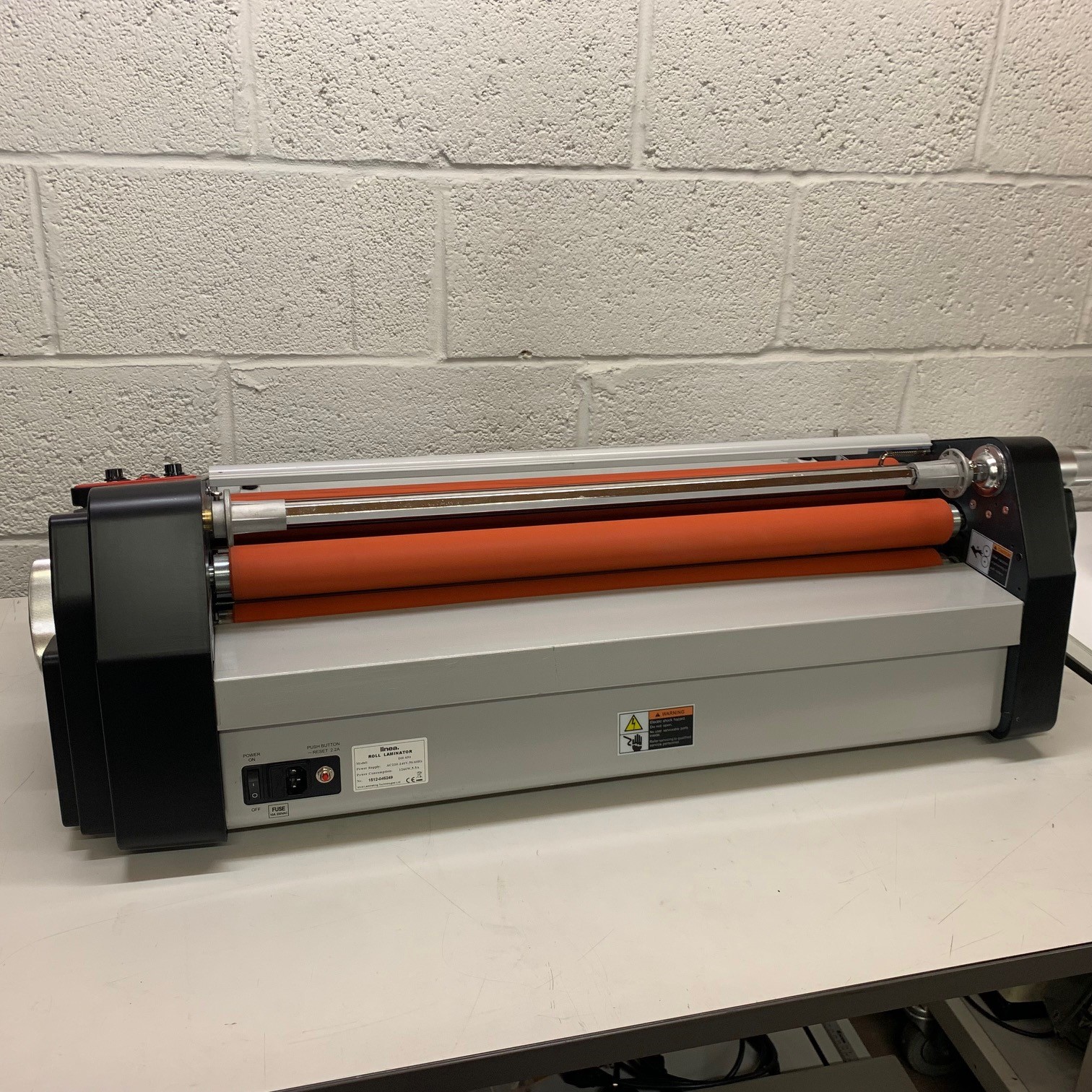 Refurbished Linea DH-650 A1 Hot Roll-Fed Laminator - Black Edition