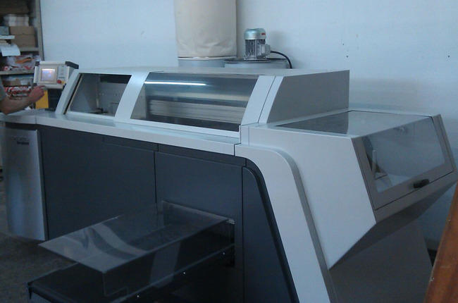Used Heidelberg Eurobind EB600 single clamp perfect binder 2008