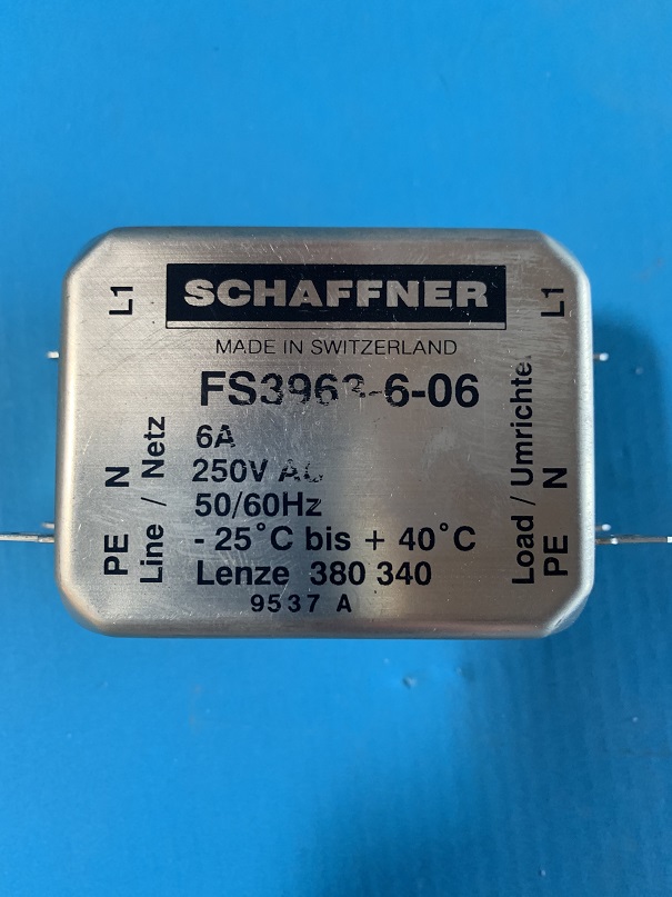 Used Schaffner Motor Drive FS3963-6-06