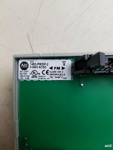 Used ALLEN BRADLEY 1492-IFM20F-2, SER B
