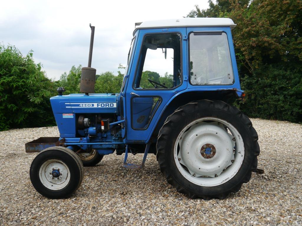 Used Ford 4600 2wd Tractor