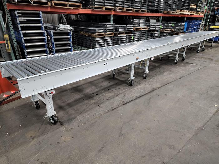 2021 Roach MDR 36"bf, 39" x 40' Live Roller Conveyor MANY AVAIL