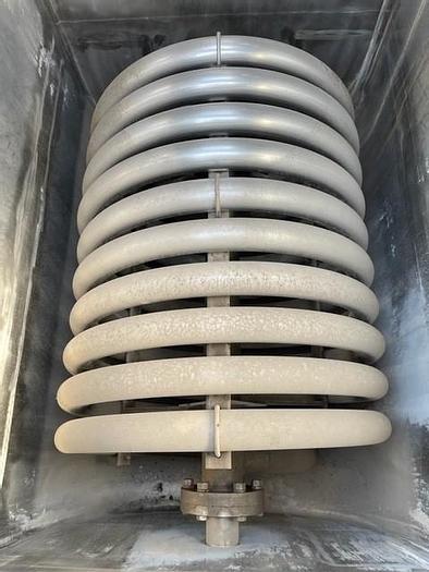 Used L&A Process System Inc 10-15 Ton Rotary Coil Hot Break