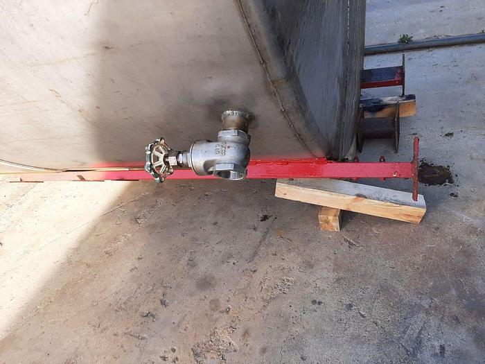 Used Tank, 7,250 Gallon, S/st, 9'4" x 14'3", Single Wall #S744542