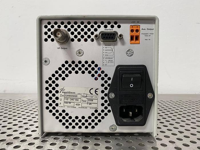 Used AppliSens APS990 BioSep Controller SonoSep Technology 110-240V