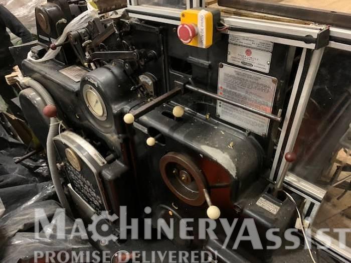 Used Heidelberg SB Cylinder 56x82 Diecutter Letterpress