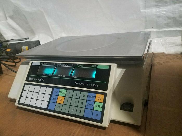 Used Ishida Counting Scale Model NCS Capacity: 6 x 0.001 Lb
