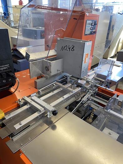 Used br. Bar packing machine LOESCH type LTM-GR for 100 g bars, built in 1996