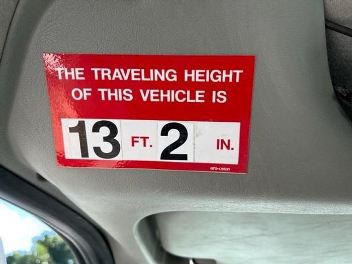 Used Altec AC38-103 38 Ton Crane Boom on 2008 International 7500 6x4 Flatbed Truck – C70823