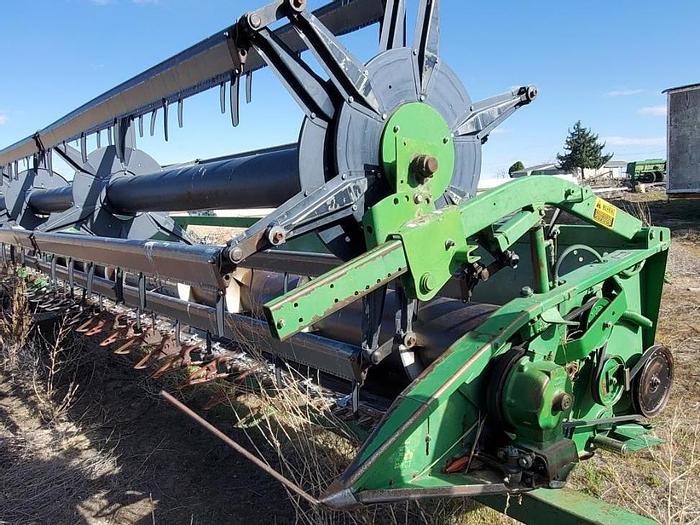 Used John Deere 7720 Combine w/ Grain Header