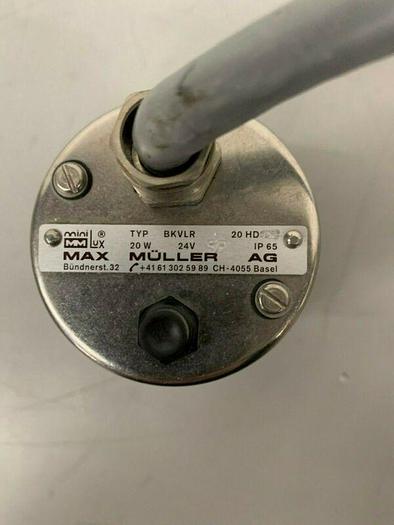 Used Max Muller AG Stainless Steel MiniLux BKVLR 20HD Sight Glass Light Fitting IP 65