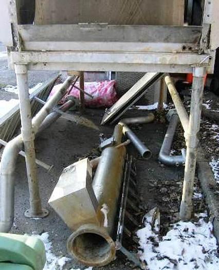 Used Krüger VL8 belt filter press. Including steering panel and sludge pump.