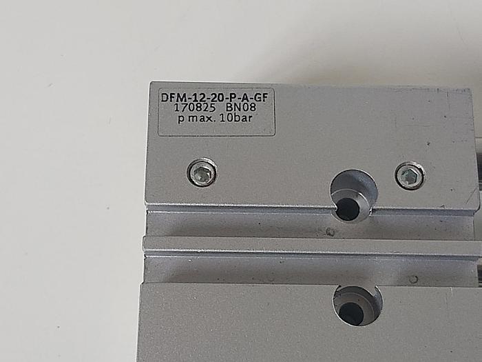 Kompaktzylinder mit Führung, DFM-12-20-P-A-GF, 170825, Festo neu