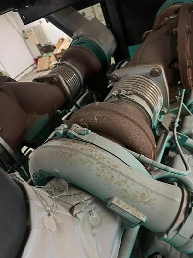 Used Cummins generator very low hours with Stamford alternator