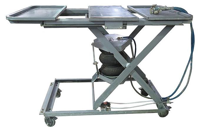 Used City Lifts 600lb Cap. Pneumatic Lift Table