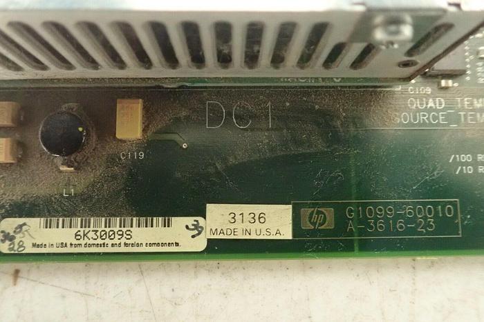 Used Agilent HP G1099-60010 Main Circuit Board w/ G1099-60001 Board Assembly