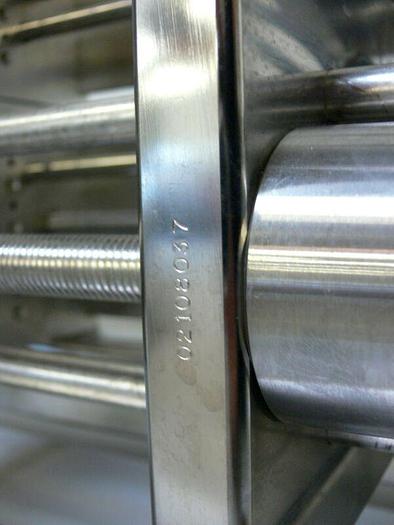 Used Pall Filtron 316L Stainless Steel Hydraulic Cassette Filter Module 13" x 7.5"