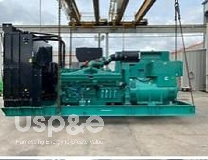Used 1.5 MW 2011 Used Cummins QSK50-G4 NR2 Diesel Generator Sets