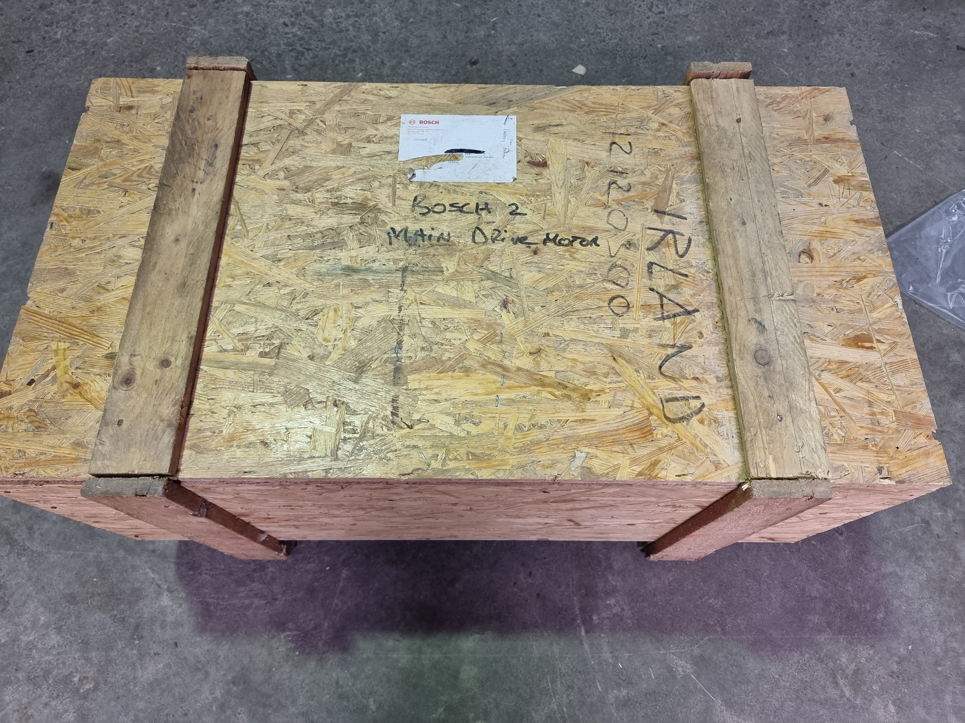 Bosch Main Drive Motor & Controller for Bosch VSR-A04 12-Head Filler