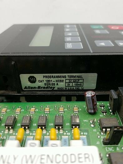 Used Allen-Bradley 1336 Plus II AC Drive 1336F-BRF10-AN-EN. 1201-HCS2 SERIES A
