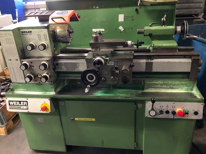 Gebraucht 1989 Leit & Zugspindel Drehmaschine WEILER Praktikant 160B