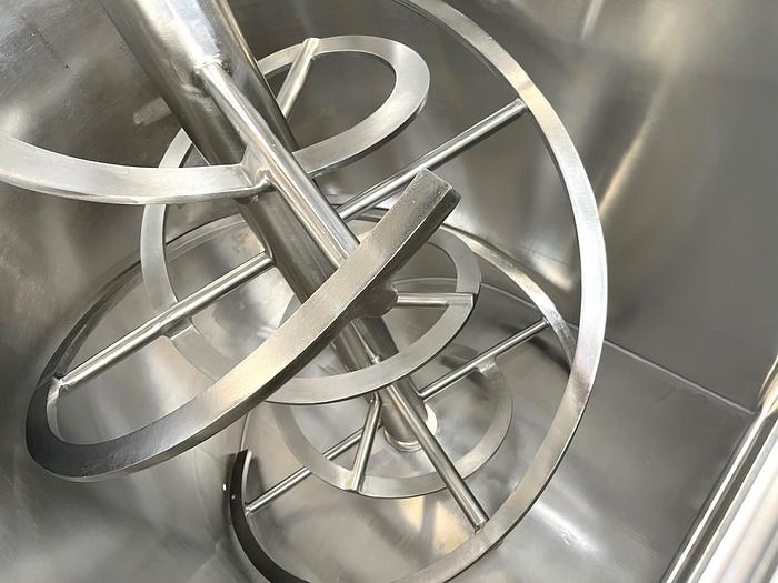 Used 100 CU. FT. LITTLEFORD DAY RIBBON BLENDER – S/S – 40 HP (#9724)