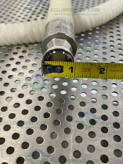 Used Sani-Tech  84" Silicone Hose w/  3/4" Sanitary Fitting
