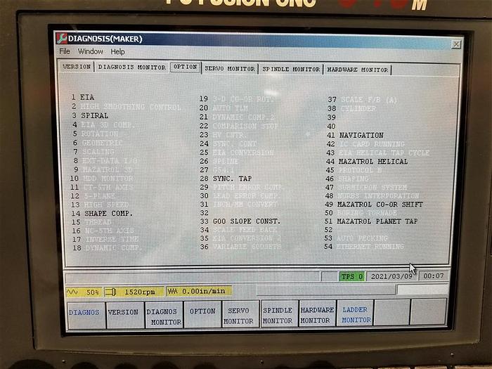 Used 1999 Mazak VTC16A