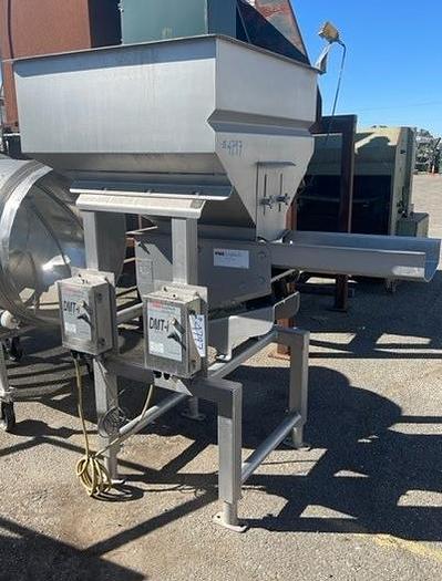 Used Stainless Steel Hopper with FMC Vibratory Output Conveyor